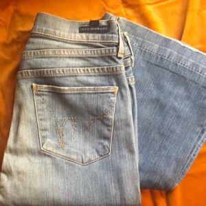 Citizens of Humanity medium rise wide leg Jean